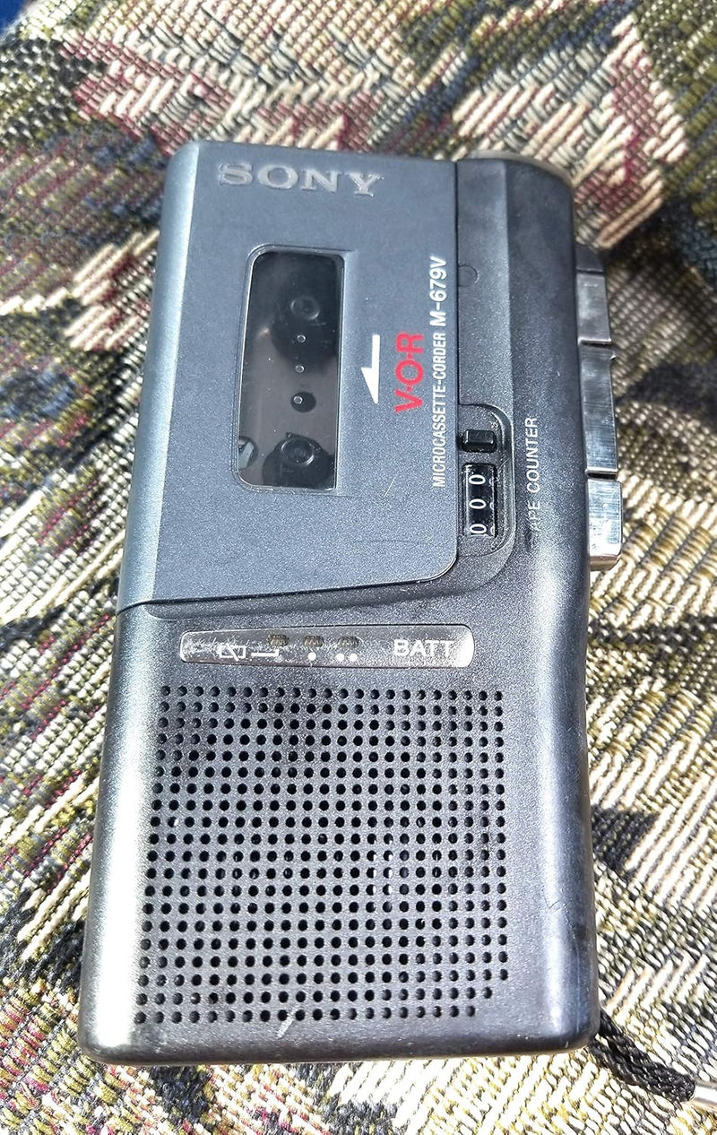Sony M-679v Microcassette-corder Voice Recorder Refurbished — main product image
