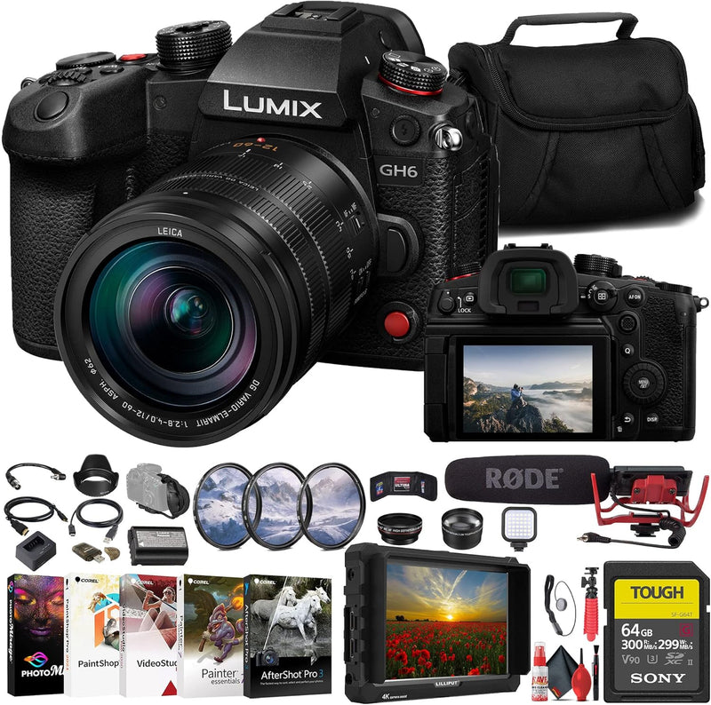 Panasonic DC-GH6LK Lumix GH6 Mirrorless Camera Kit — main product image