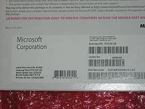 Microsoft P73-05128 Windows Server 2008 R2 Standard OEM