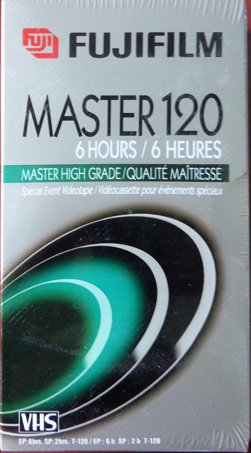 Fujifilm T120HT Master Grade VHS Tape