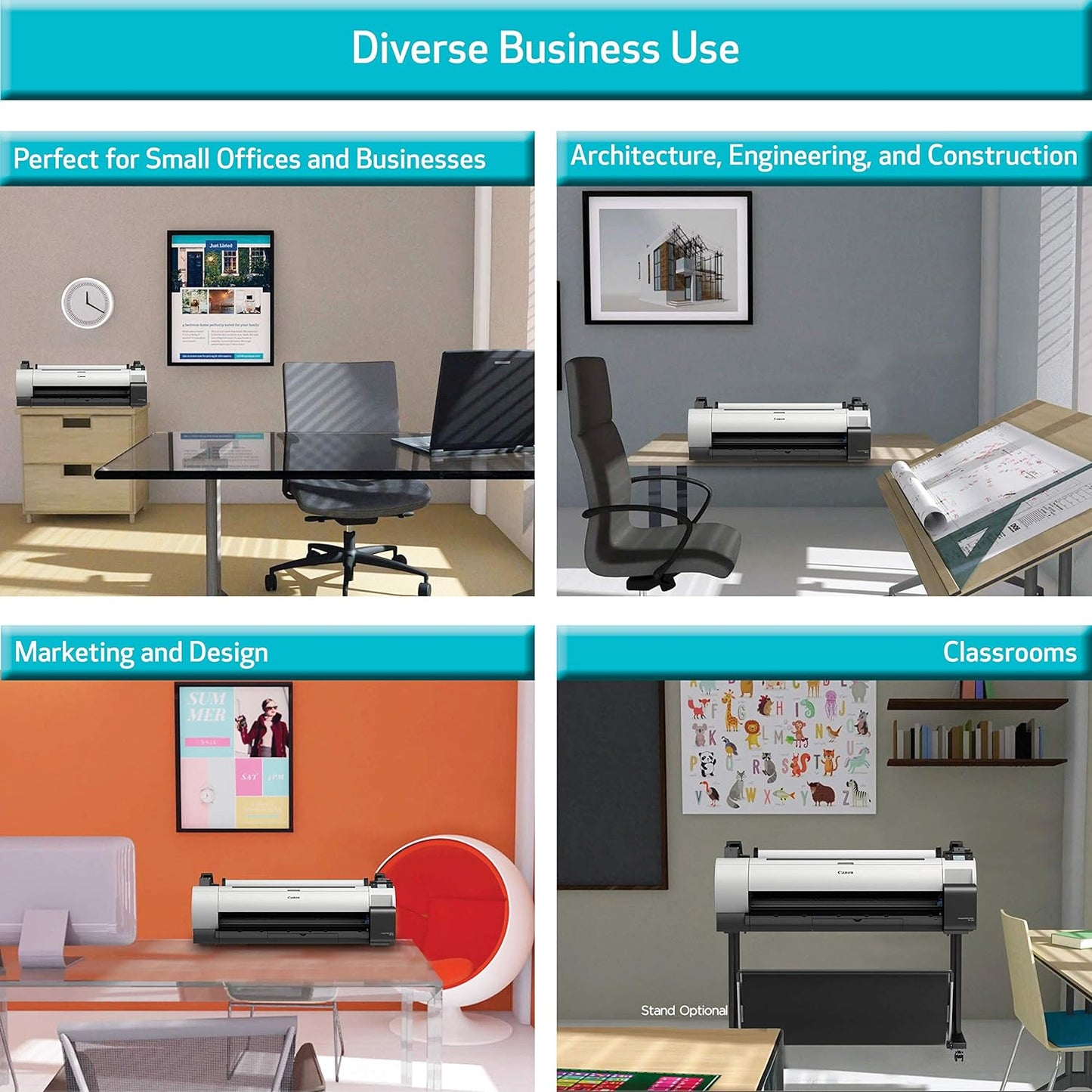 Canon 3661C005 IMAGEPROGRAF TA-30 Large Format Printer