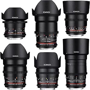 Rokinon CINE DS Cine Lens Bundle: MFT Mount (6 Lens Kit)