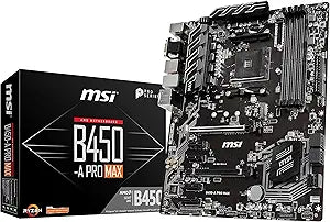 MSI B450M-A PRO MAX Renewed Motherboard AMD AM4