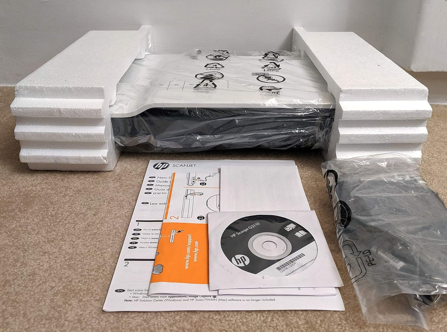 HP ScanJet G3110 Photo Scanner - Flatbed, 4800 dpi