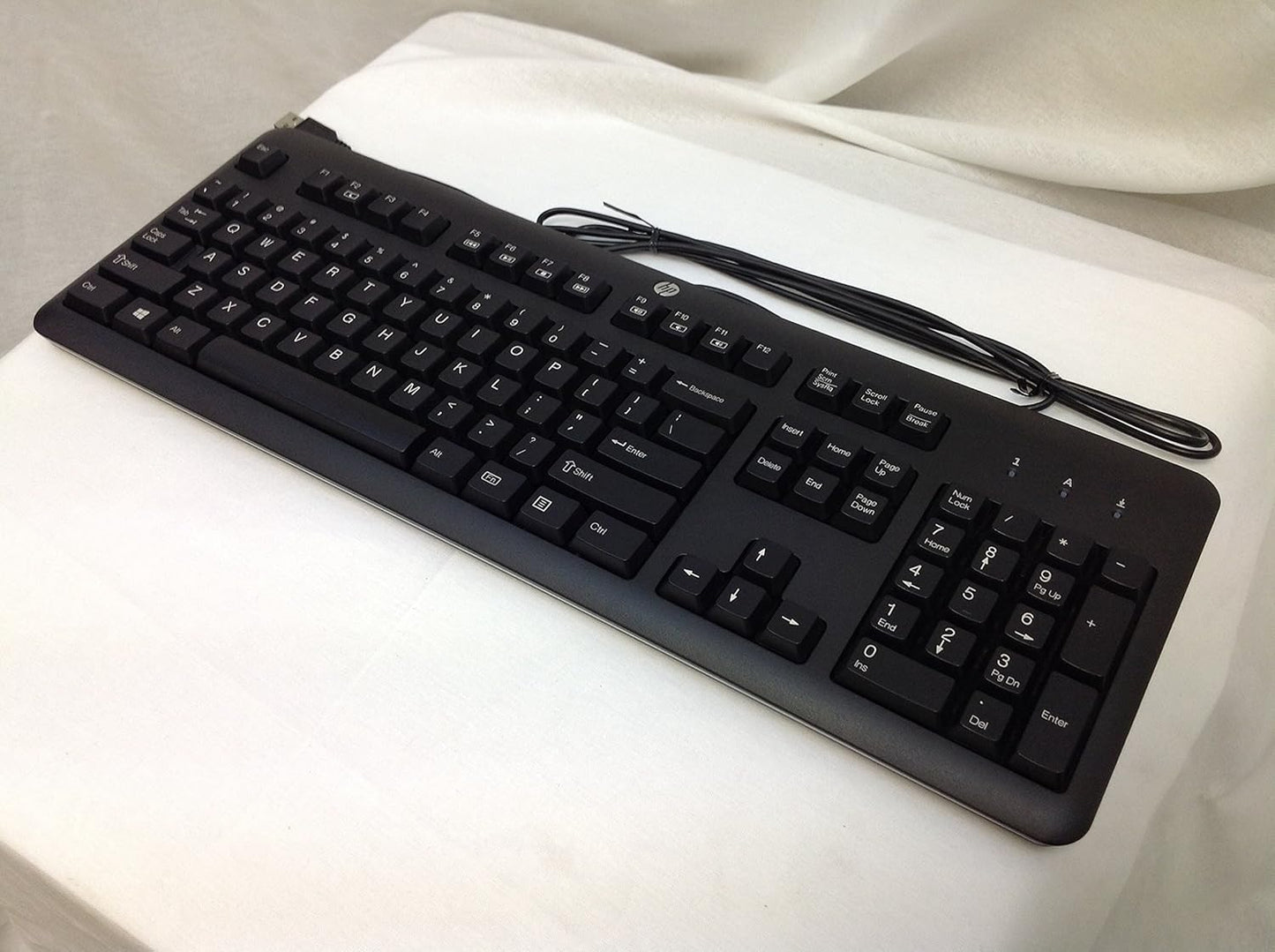 HP 672647-002 Black USB Keyboard KU-1156