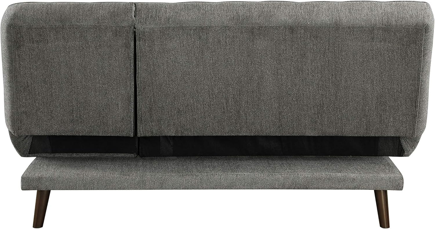 Lexicon 194840120780 Bowen Dark Gray Futon Sofa
