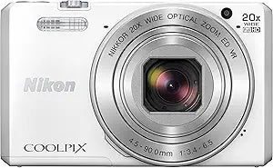 Nikon VNA801E1 COOLPIX S7000 Digital Camera White