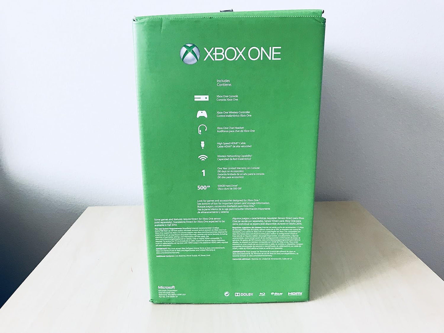 Microsoft XBOX One 500 GB Black Console