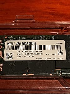 Intel SSDPEKKW256G7X1 600p 256GB M.2 PCIe SSD — main product image