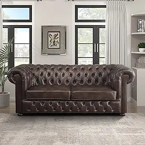 Lexicon 194840166955 Raye Brown Living Room Sofa — main product image