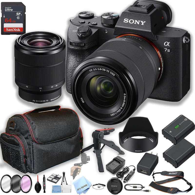 Sony Alpha a7 III Mirrorless Camera Bundle Renewed — main product image