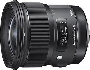 Sigma 401956 24mm F1.4 Art DG HSM Lens (Sigma Mount)