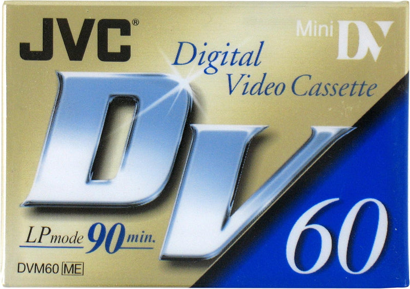 JVC M-DV60ME Mini DV Cassette 3-Pack — main product image