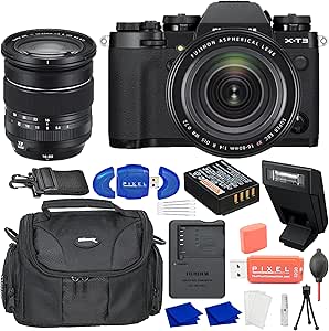 Fujifilm X-T3 Mirrorless Camera 16-80mm Lens Bundle