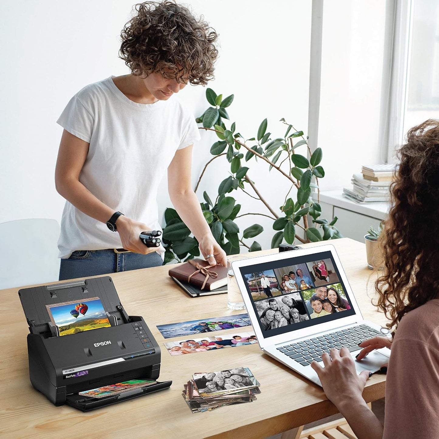 Epson FF-680W FastFoto Wireless Photo Scanner (Renewed)