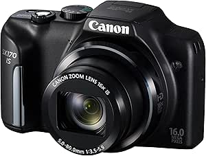 Canon PSSX170IS PowerShot 16x Zoom Camera (International)