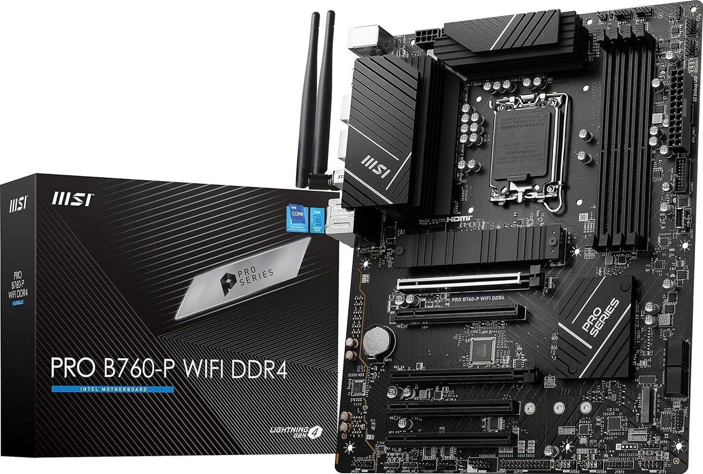 MSI PROB760PWIFID4 B760-P WiFi DDR4 Motherboard