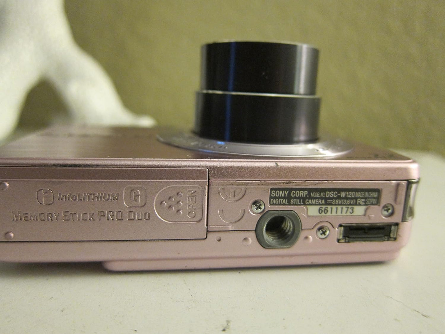 Sony DSCW120/P Cybershot 7.2MP Digital Camera (Pink)