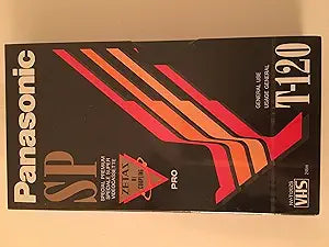 Panasonic NV-T120ZS SP T-120 Premium VHS Videocassette