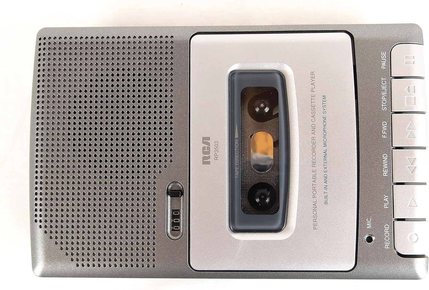 RCA RP3503 Shoebox Cassette Voice Recorder