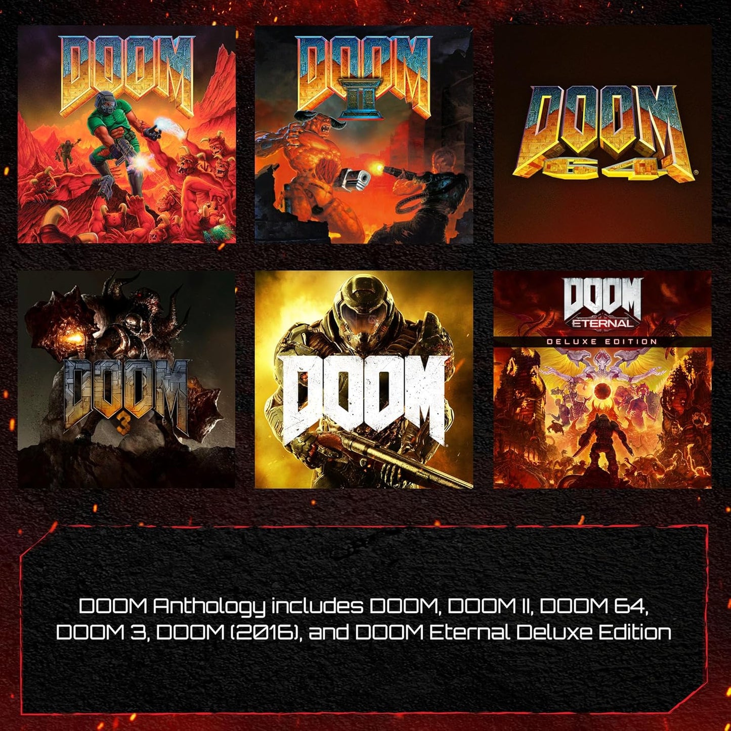 Microsoft EP2-14879 DOOM Anthology SteelBook PS4/PS5