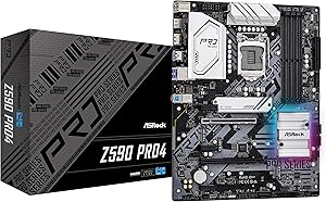 ASRock Z590 PRO4 LGA 1200 ATX Motherboard