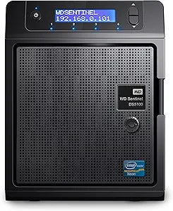 Western Digital WDBYVE0040KBK-NESN Sentinel DS5100 - Compact Storage Server