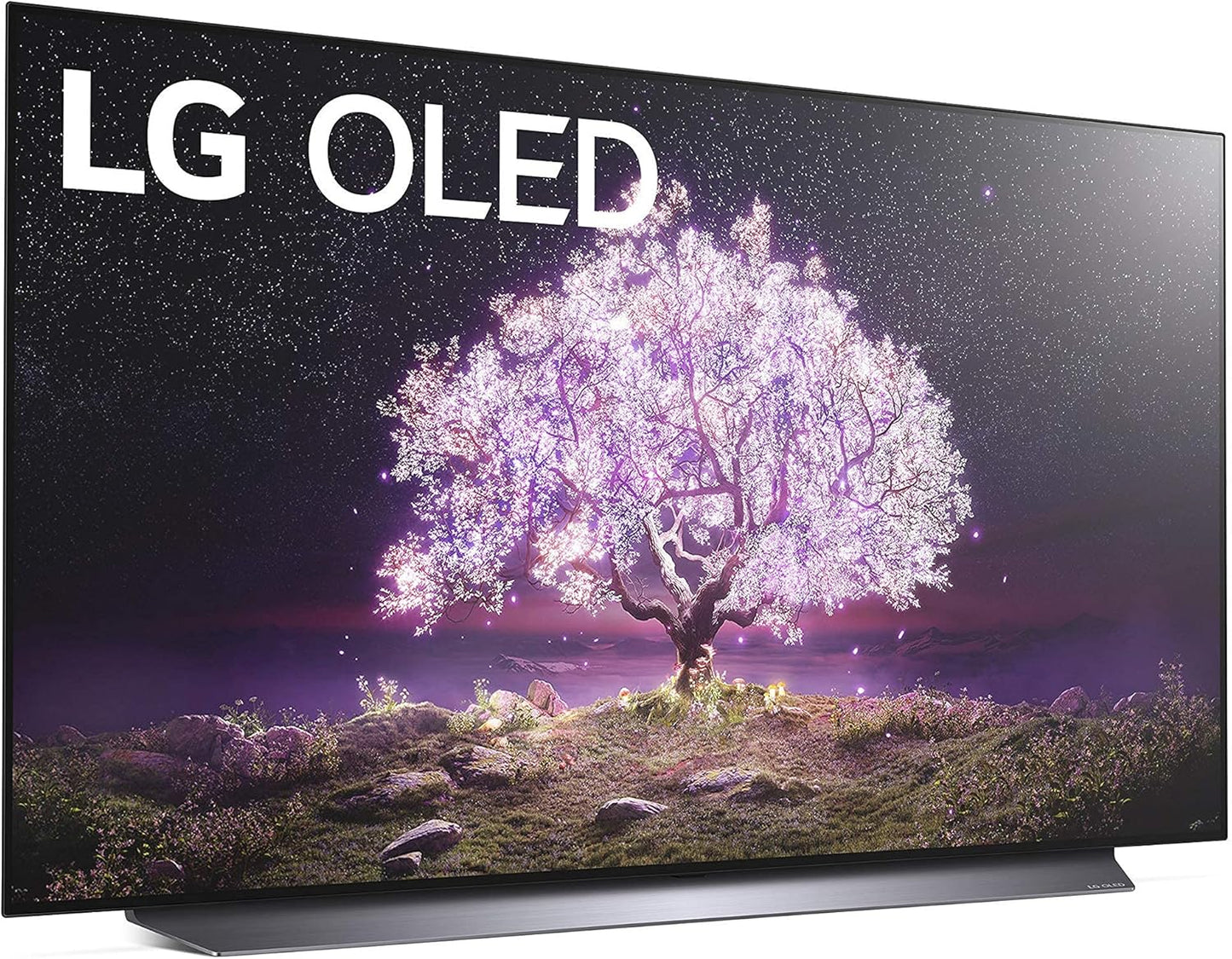 LG OLED83C1PUA 83-Inch 4K OLED TV Soundbar Used