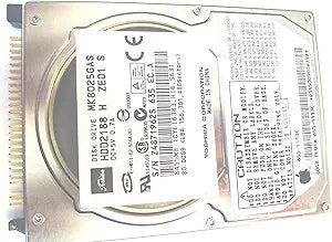 Toshiba MK8025GAS 80GB Notebook Hard Drive, 2.5-inch, 4200RPM