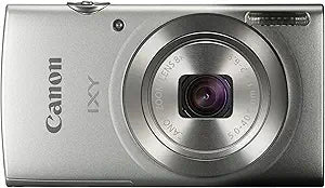 Canon IXY180SL Silver 8x Zoom Digital Camera — main product image