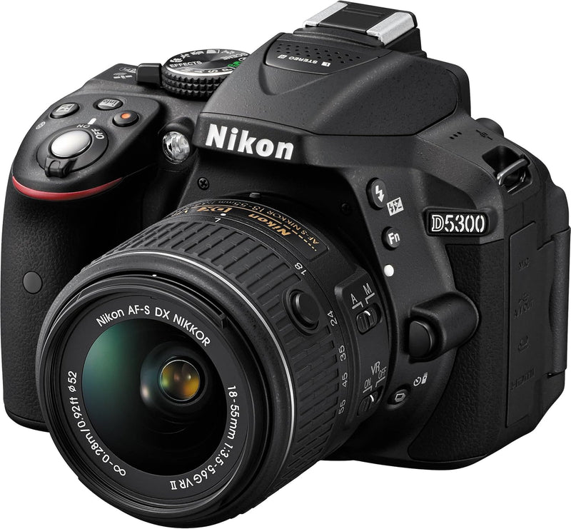 Nikon 1522 D5300 DSLR Camera - 18-55mm Lens Kit — main product image