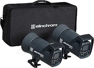 Elinchrom ELC 500/500 Dual Kit Studio Strobes