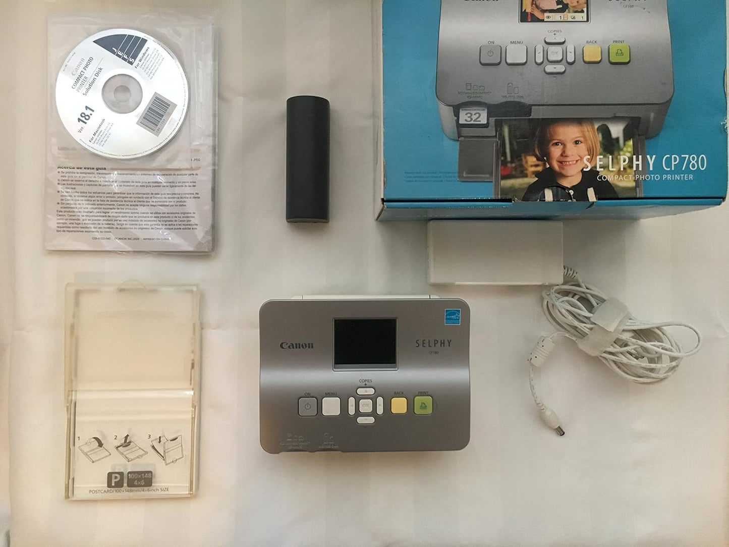Canon SELPHY CP780 Compact Photo Printer