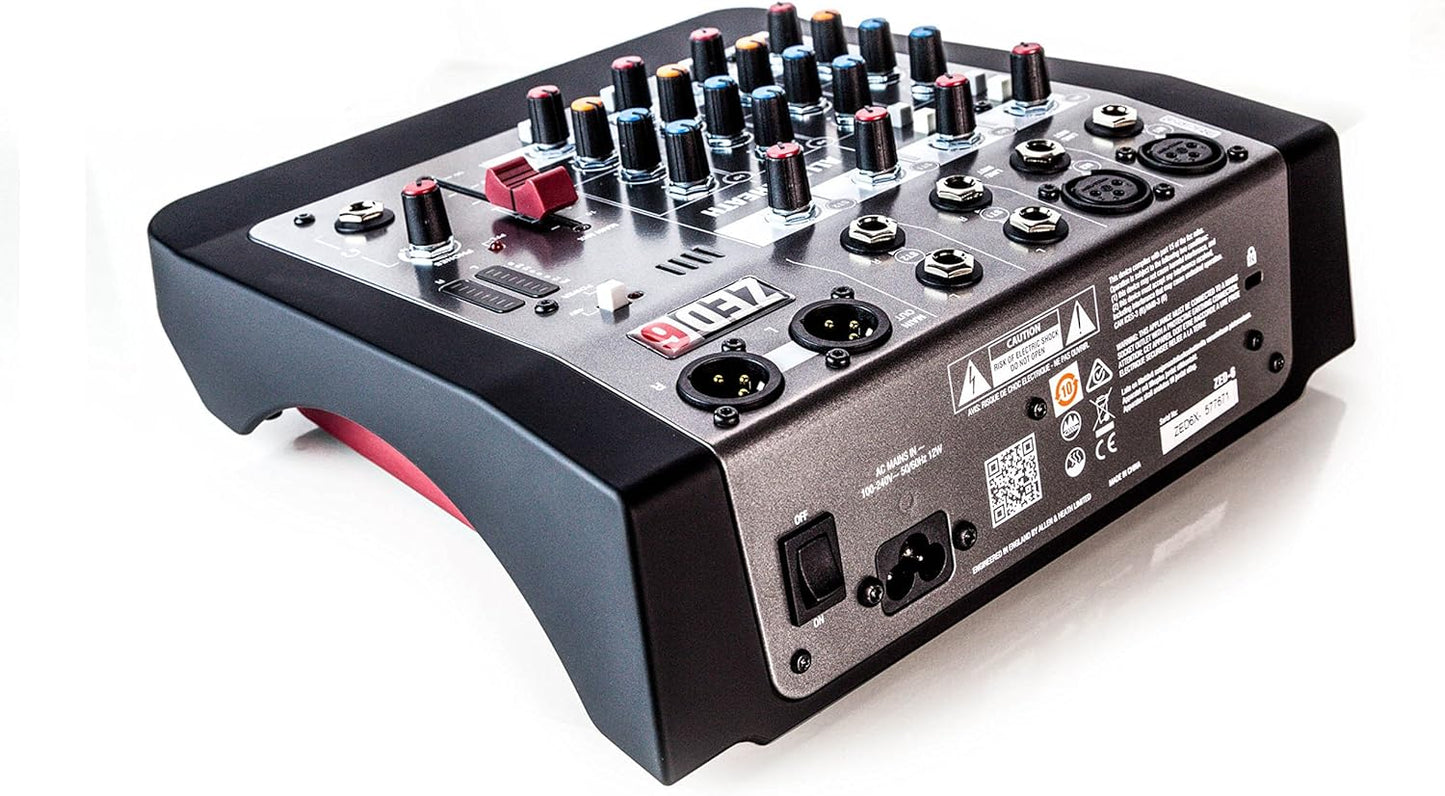 Allen & Heath AH-ZED6 Ultra Compact 6-Input Mixer