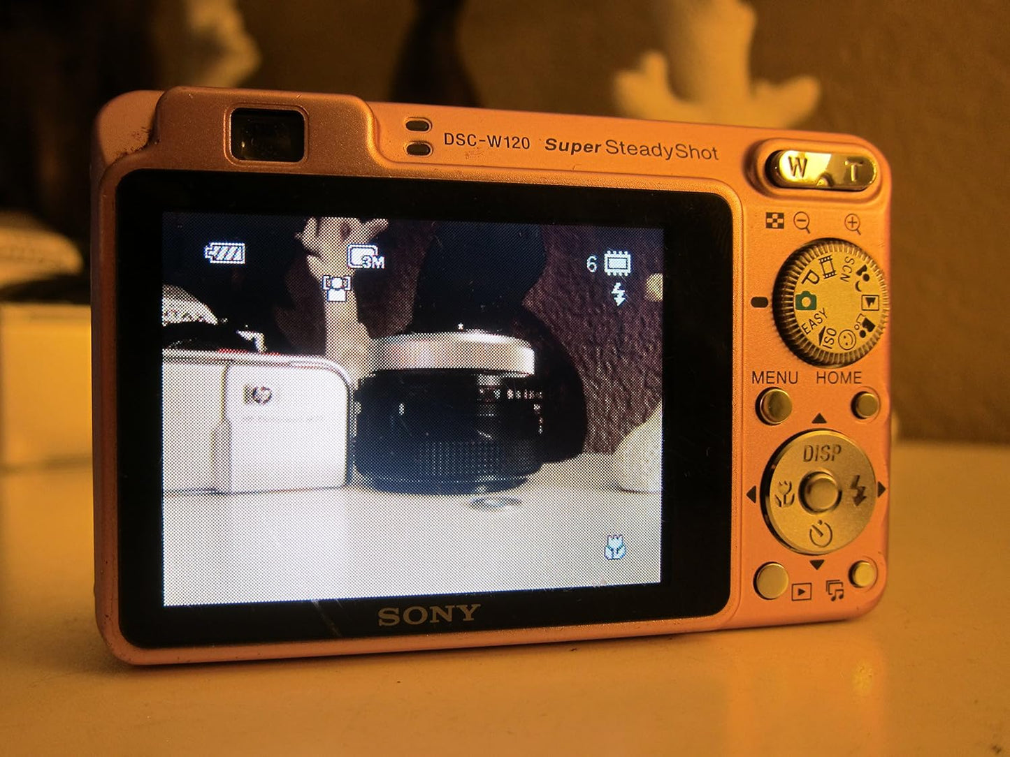 Sony DSCW120/P Cybershot 7.2MP Digital Camera (Pink)