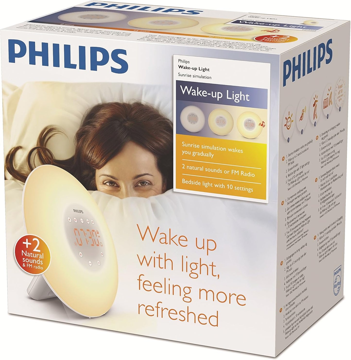 Philips HF3505/60 Wake-up Light with Sunrise Simulation