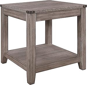 Lexicon 194840113812 Barstow Brownish Gray End Table