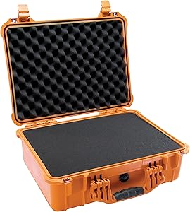 Pelican 1520-000-150 Orange Camera Case with Foam — main product image