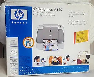 HP 6543839343 Photosmart A310 Photo Printer