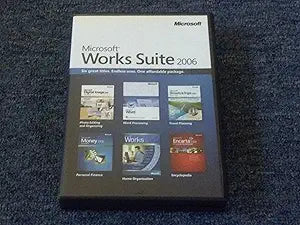 Microsoft Works Suite 2006 Home Software Vintage