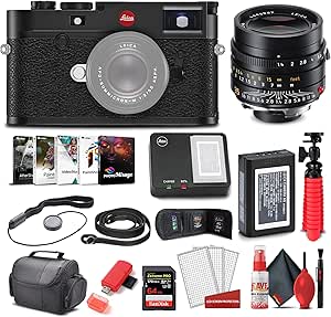 Leica 20002 M10-R Digital Rangefinder Camera Bundle