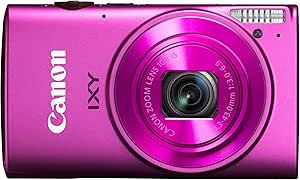 Canon IXY610F Pink Digital Camera Zoom — main product image
