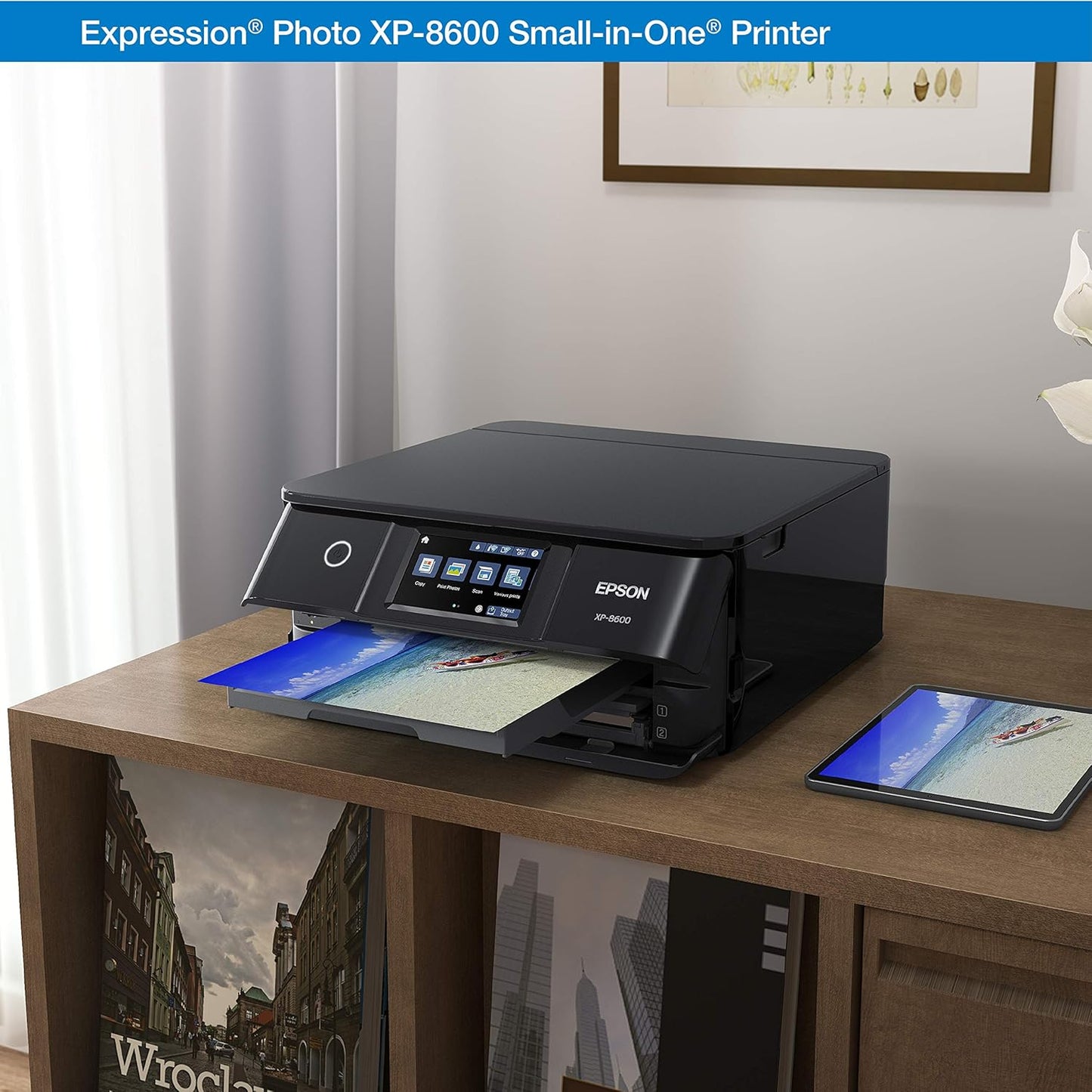 Epson C11CH47201 Expression Photo XP-8600 Wireless Printer