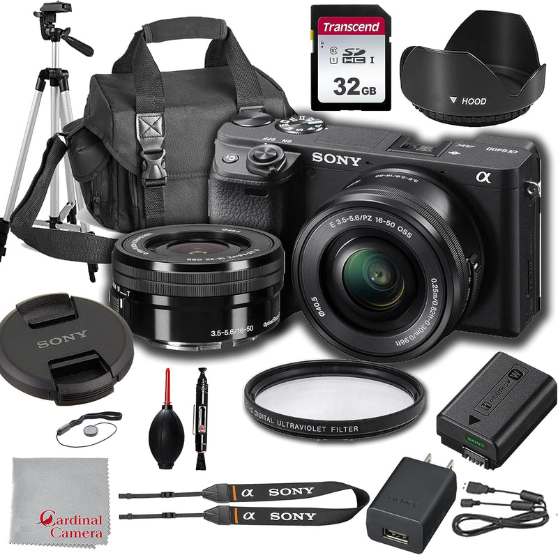 Sony CC-A6400-0726-23 Alpha a6400 Mirrorless Camera 16-50mm Bundle — main product image