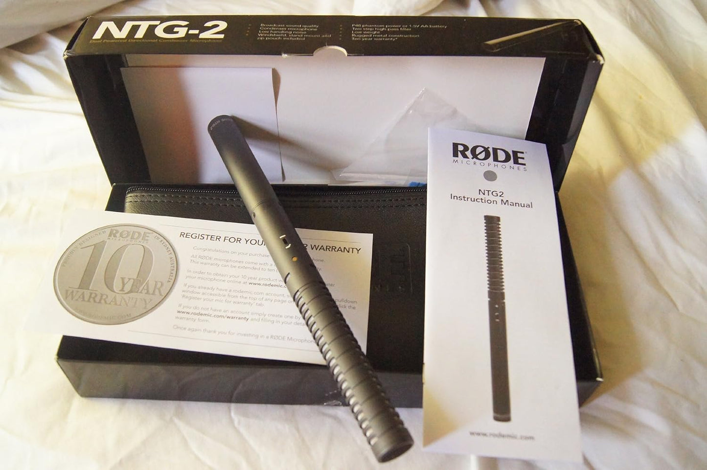 Rode NTG2 Multi-Powered Shotgun Microphone Pro Kit