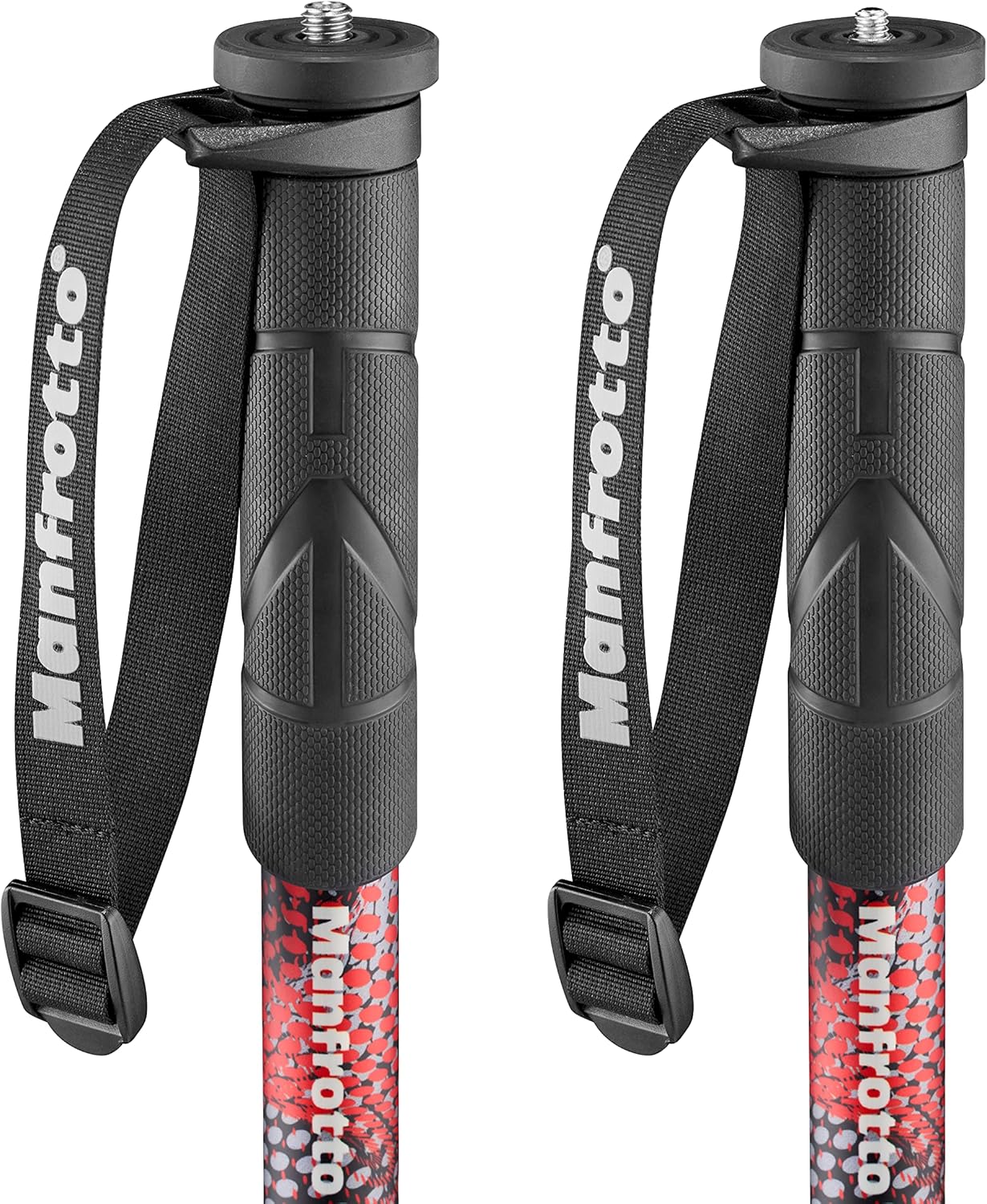 Manfrotto MVMELMIIA4 Element MII Video Monopod: Fluid Base, Red