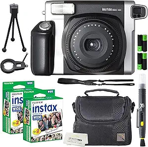 Fujifilm Instax Wide 300 Instant Film Camera Bundle