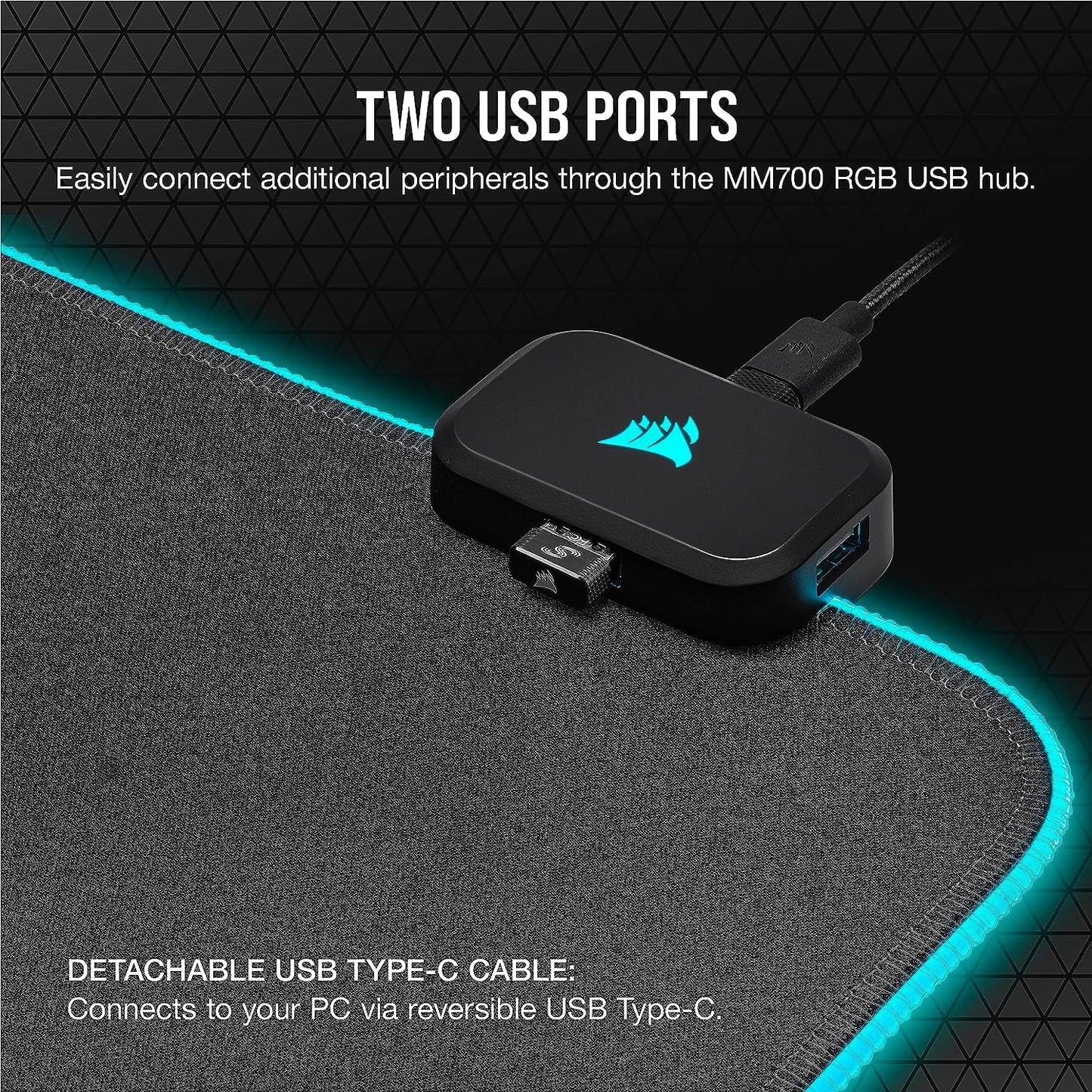 Corsair MM700 RGB Extended Gaming Mouse Pad