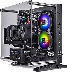 Thermaltake P1BK-X570-AP1-LCS AIO Liquid Cooled Ryzen 5 RTX 2060 Super Gaming PC