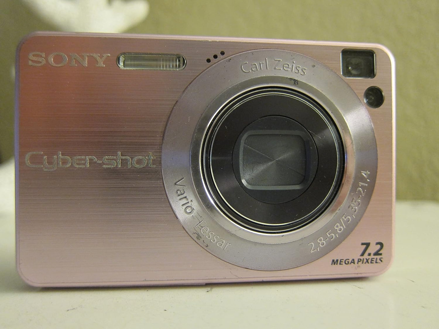 Sony DSCW120/P Cybershot 7.2MP Digital Camera (Pink)